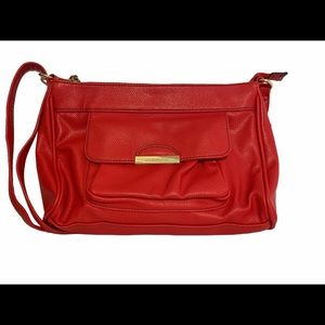 Liz Claiborne red purse pre-owned